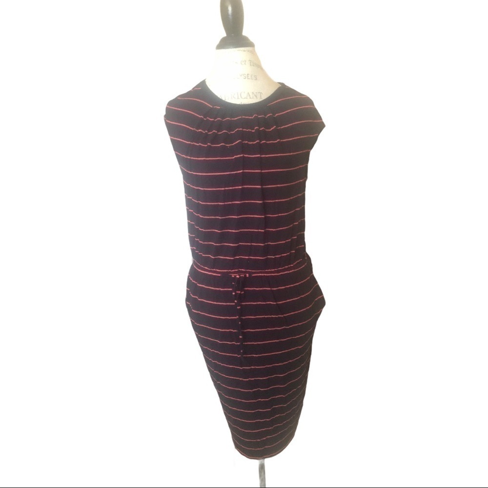 Banana republic Black stripe Women’s Summer Dress Size XS